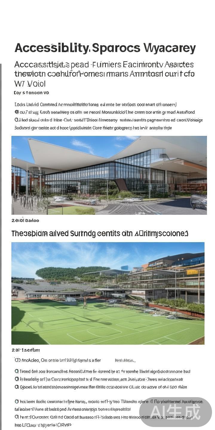 韦德力体育中心周边交通便利性及配套设施全面分析与优化建议